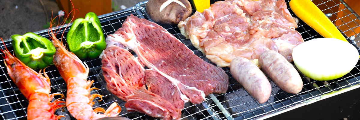 Glamping BBQ plan