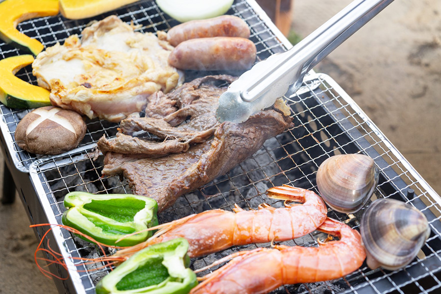 Enjoy without any hassle. Luxury glamping BBQ
