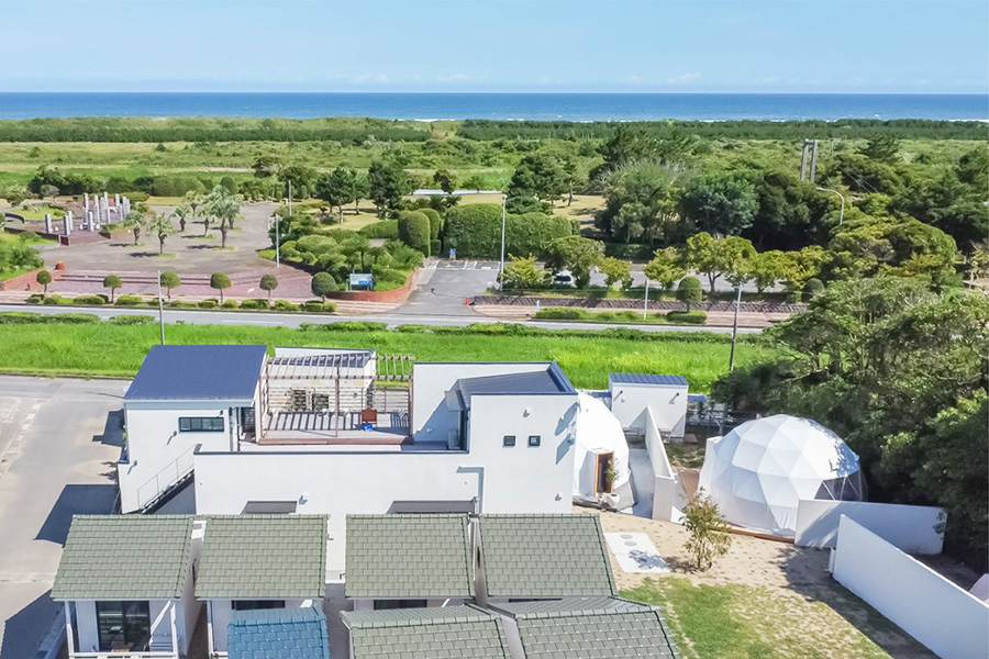 private resort glamping